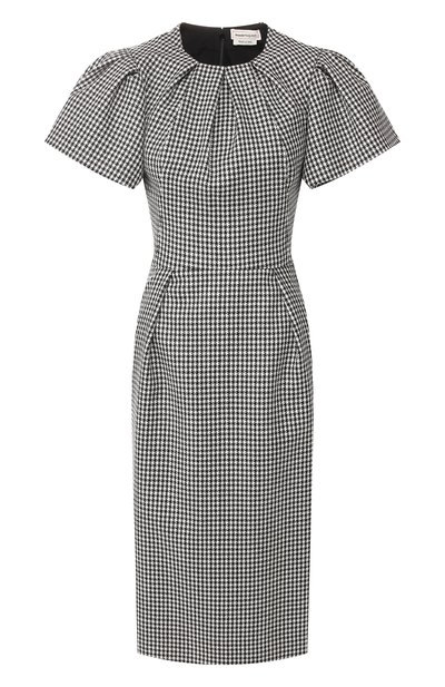 Женское шерстяное платье ALEXANDER MCQUEEN, арт. 579401/QJAAI