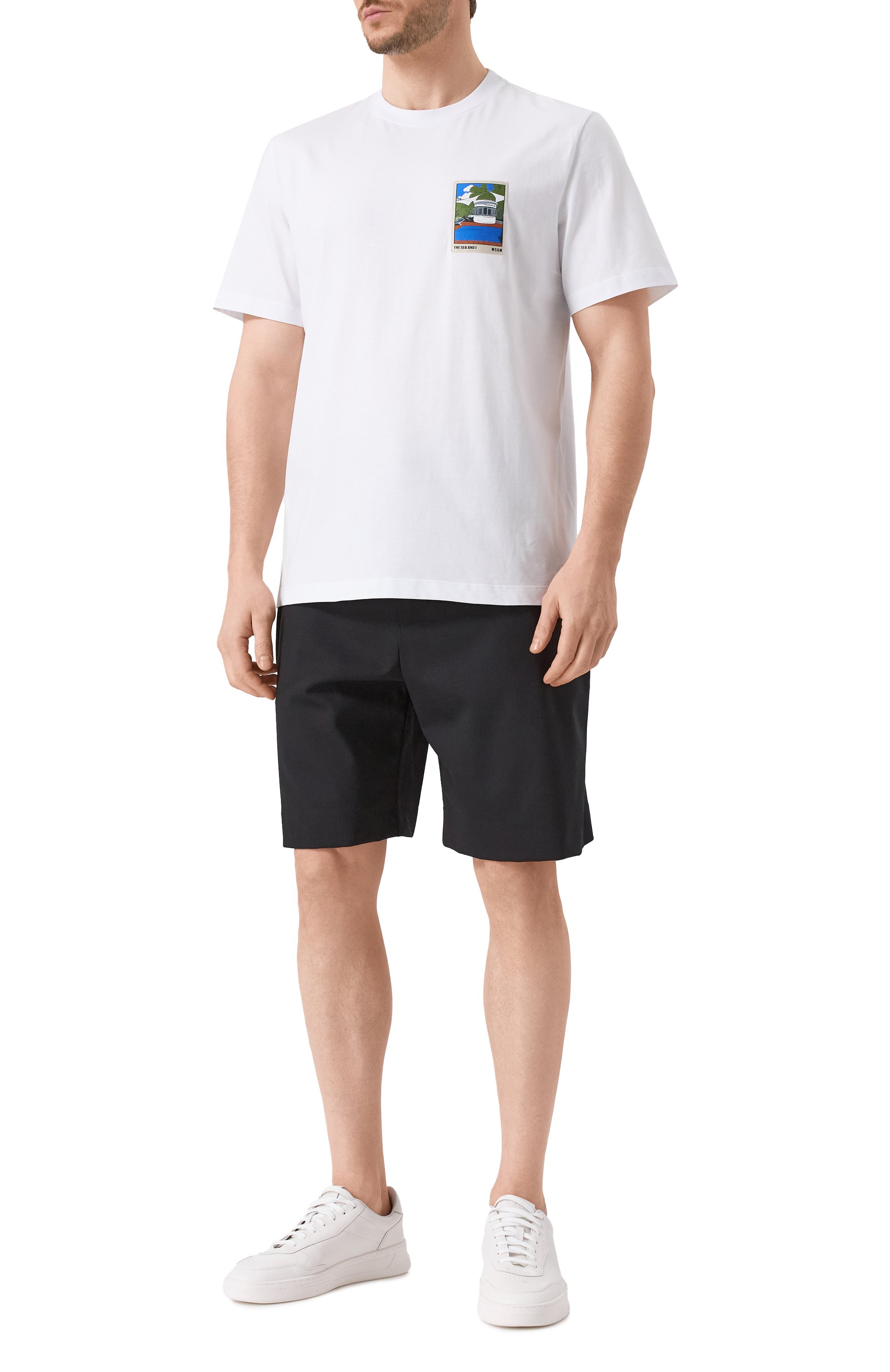 Хлопковая футболка MSGM, арт. 3840MM136/257002, фото 2