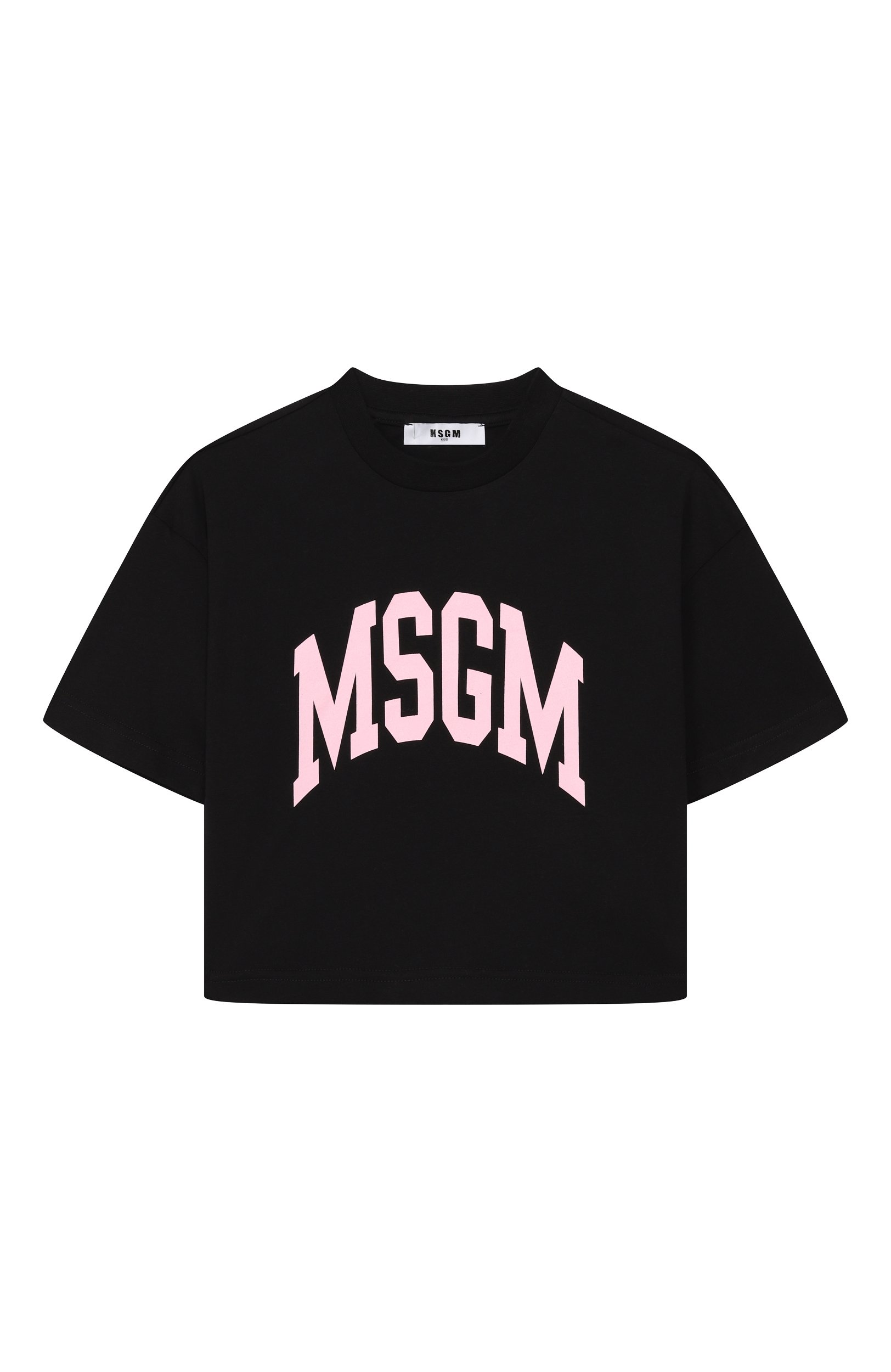 Хлопковая футболка MSGM KIDS, арт. F6MSJGTH042, фото 1