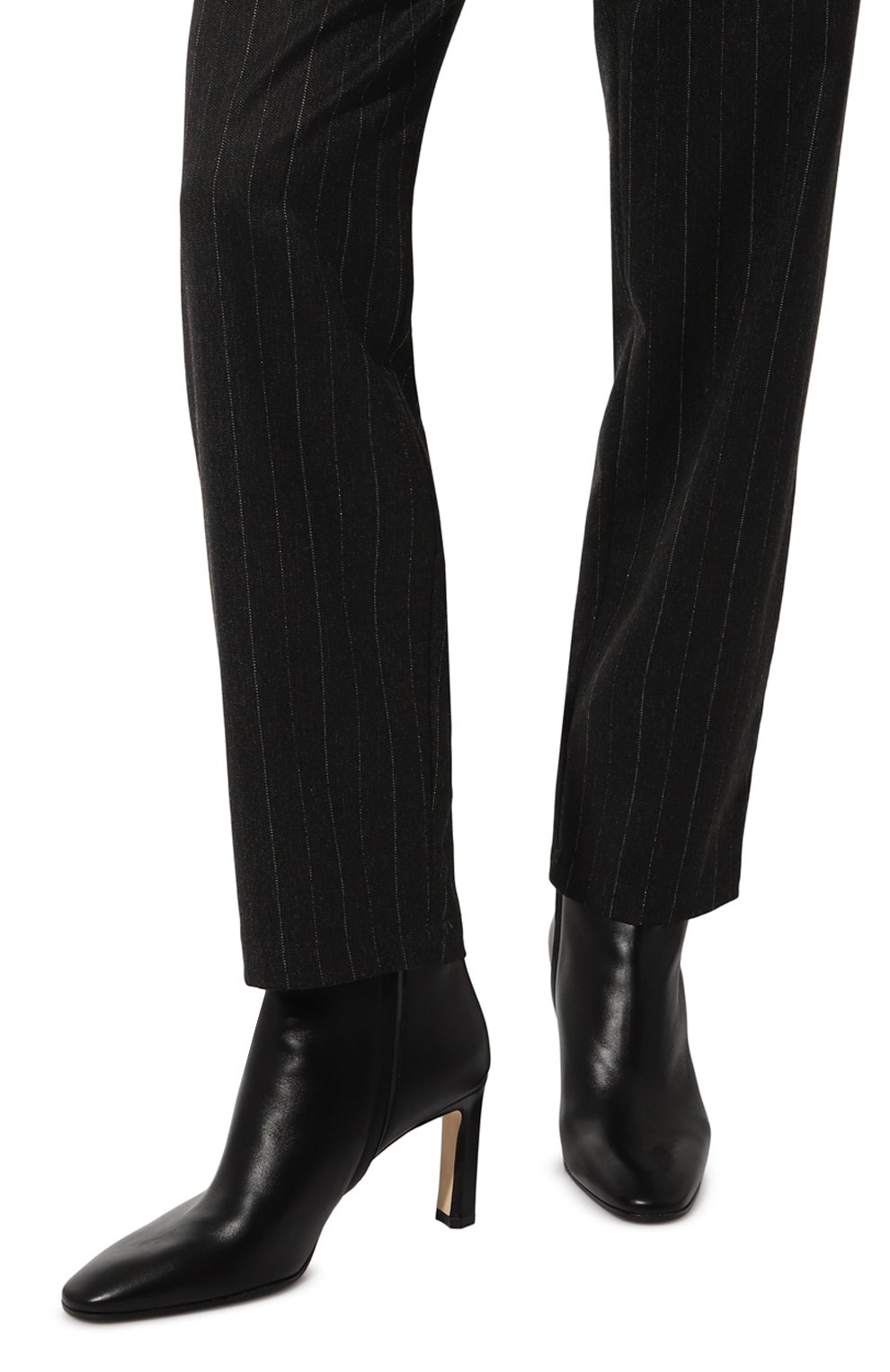 Кожаные ботильоны sr kim 80 SERGIO ROSSI, арт. A99680/MNAN07, фото 3