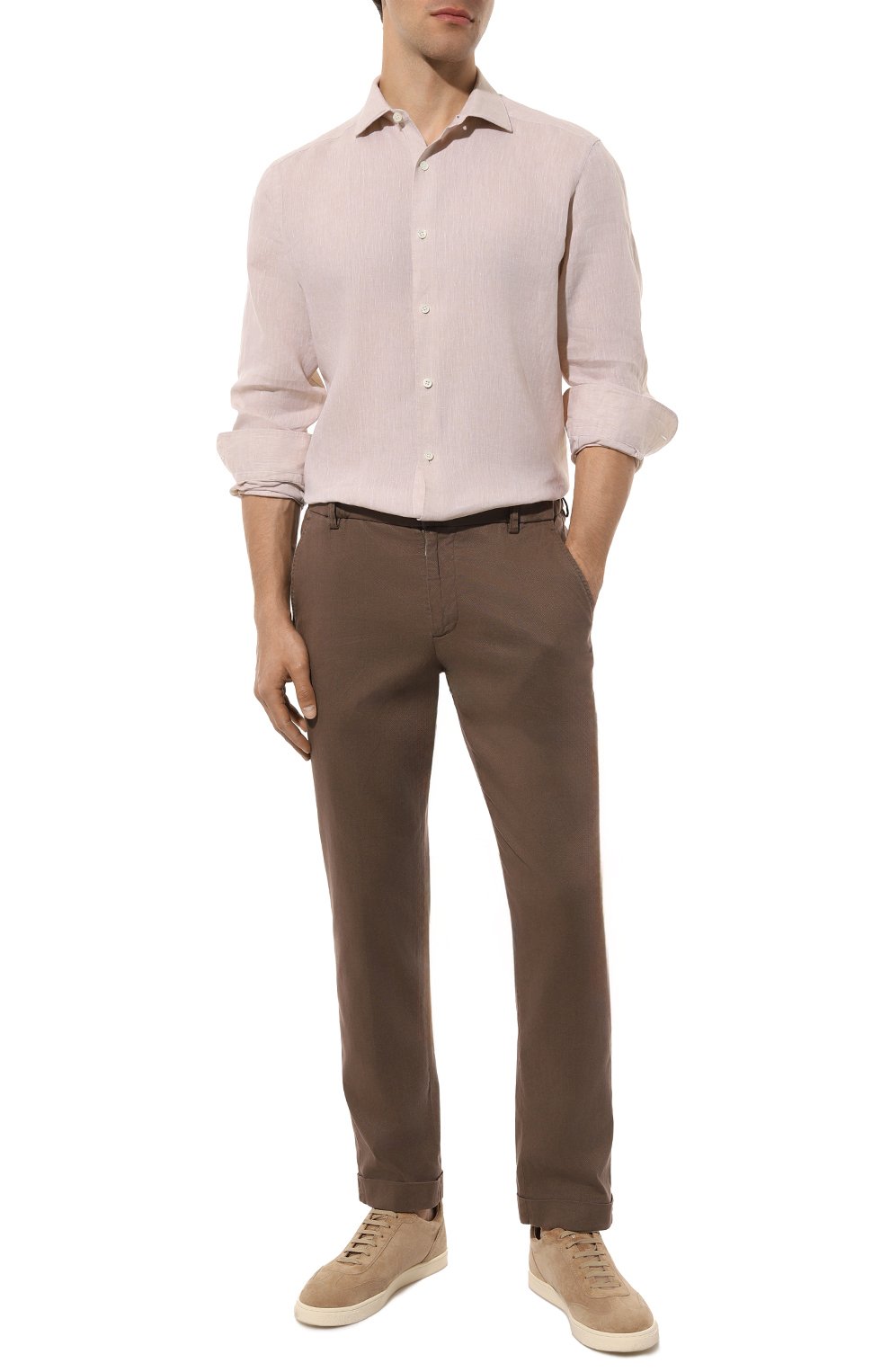 Льняная рубашка ZEGNA, арт. UDX38A7/SRF5, фото 2