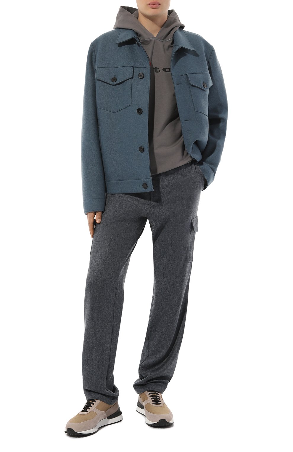 Хлопковое худи KITON, арт. UMK0289, фото 2