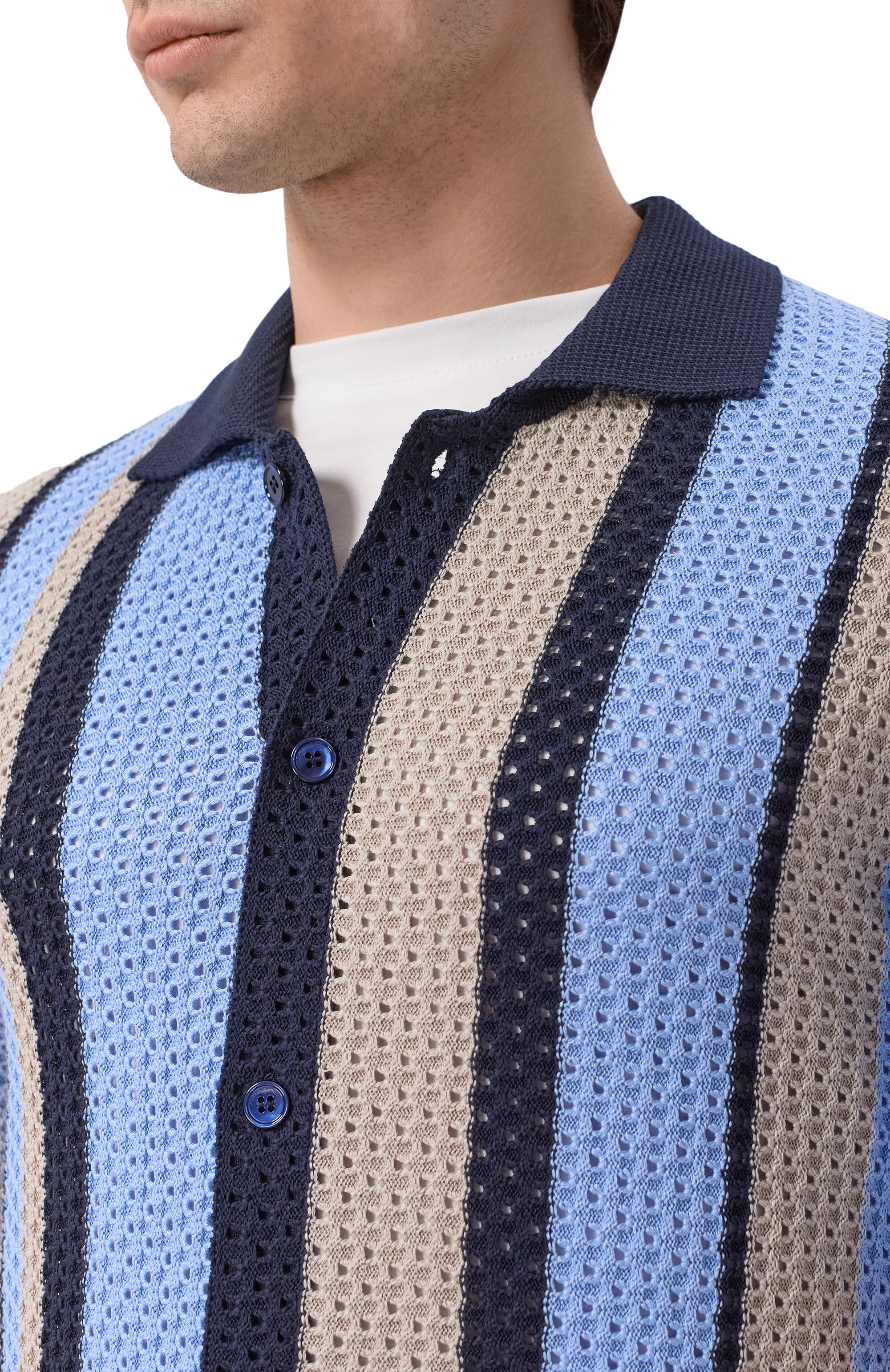 Рубашка из шелка и хлопка MVST, арт. M26.2PM.K145/Y207, фото 5