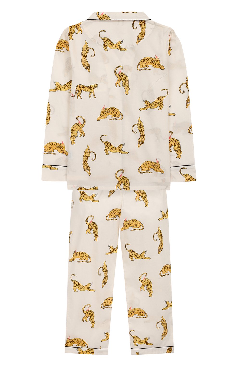 Хлопковая пижама LITTLE YOLKE, арт. AW19-12C-PL-I/9-12Y, фото 2