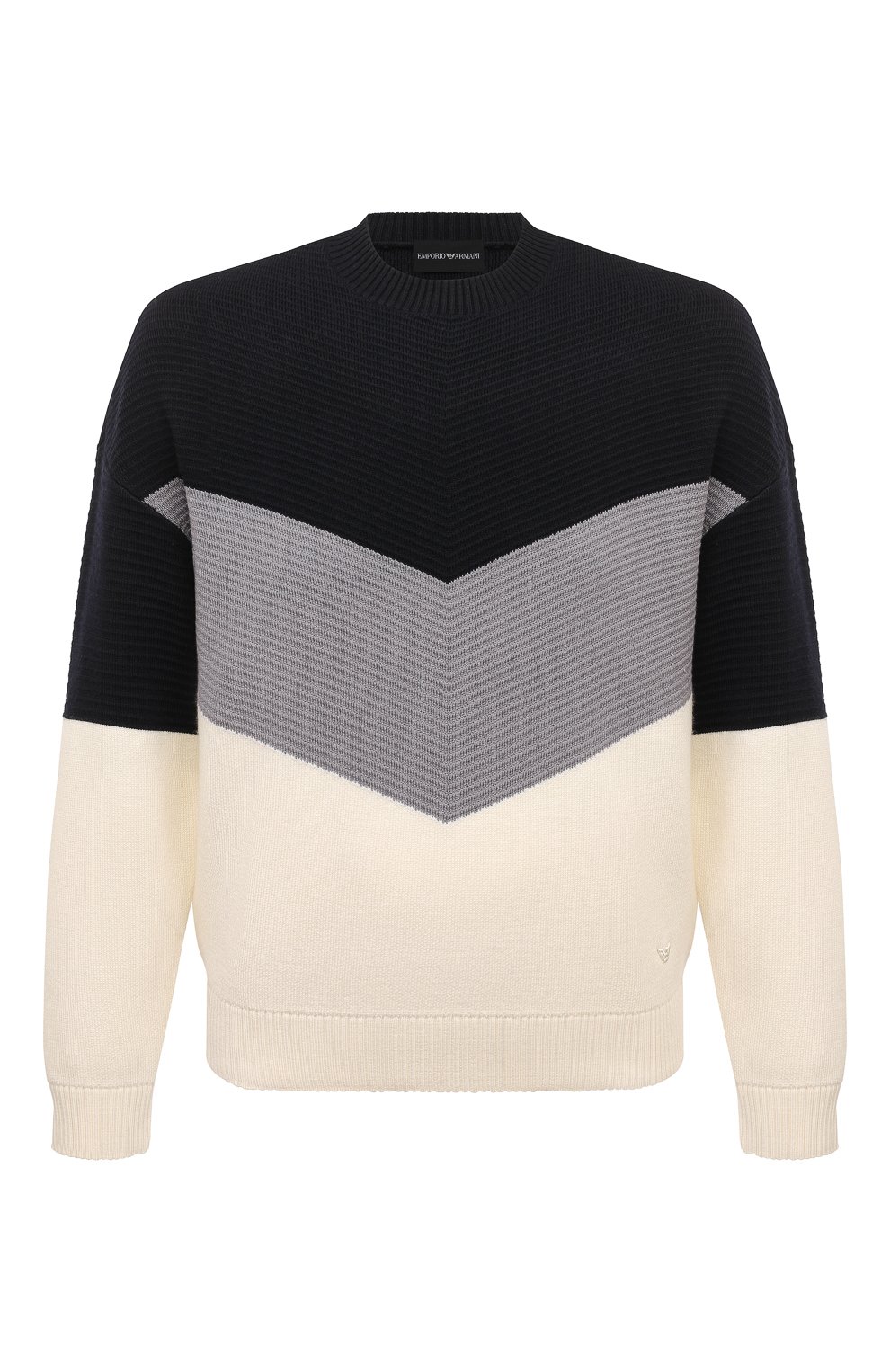 Джемпер из шерсти и хлопка EMPORIO ARMANI, арт. 6D1MXR/1MKGZ, фото 1