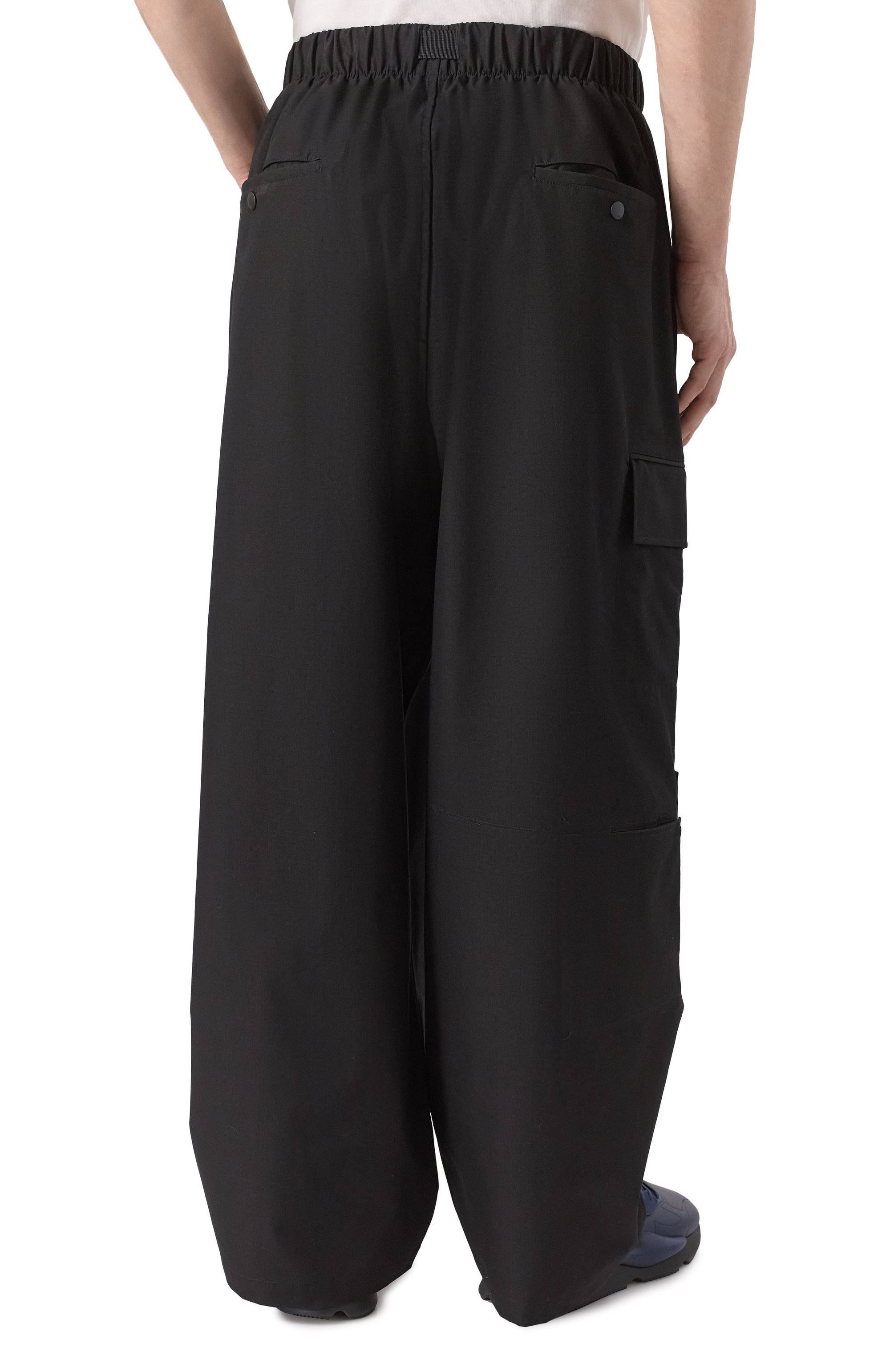 Хлопковые брюки Y-3, арт. JI7086, фото 4