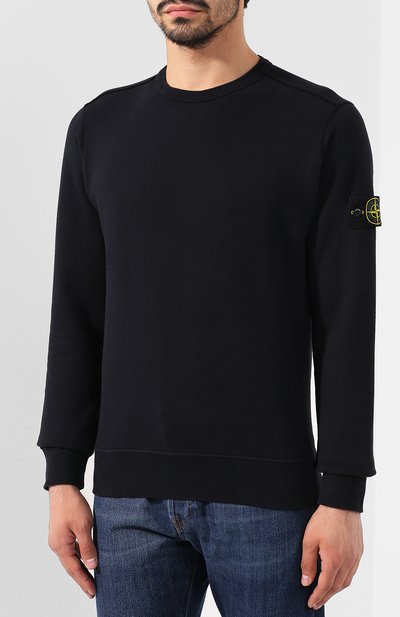 Хлопковый свитшот STONE ISLAND, арт. 711562720, фото 3