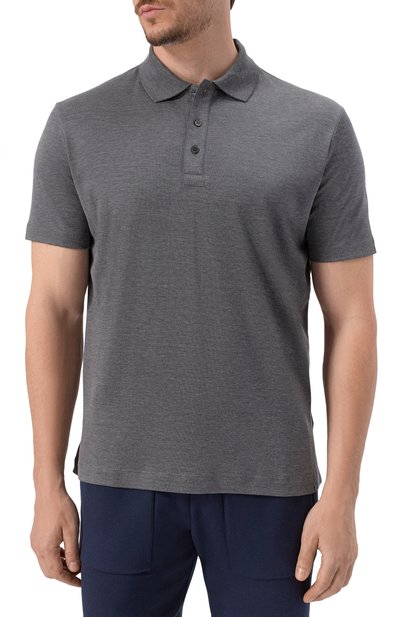 Поло из шелка и хлопка PAUL&SHARK, арт. 15311757, фото 3