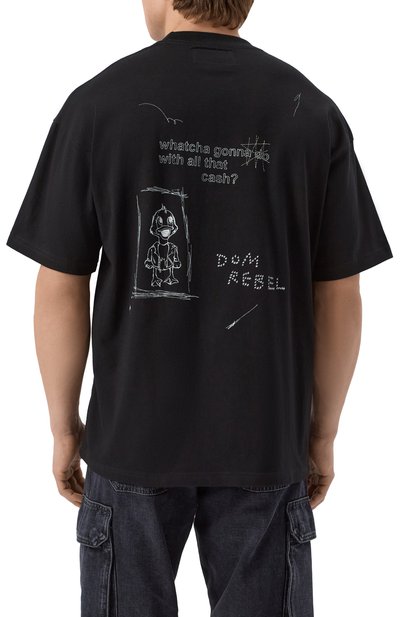 Хлопковая футболка DOMREBEL, арт. D0LLARS/T-SHIRT, фото 4