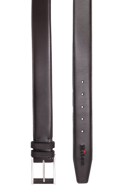 Кожаный ремень KITON, арт. USC7140N0010103, фото 3