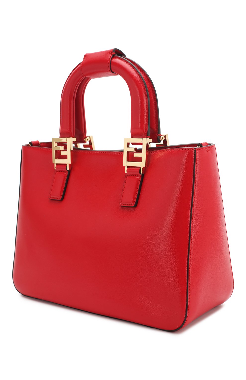 Сумка FENDI красного цвета по цене 252500 руб., арт. 8BH367 A9Y0, фото 3 Сумка FENDI, арт. 8BH367 A9Y0, фото 3