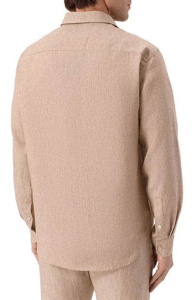 Льняная рубашка PAUL&SHARK, арт. 25413252_001, фото 4