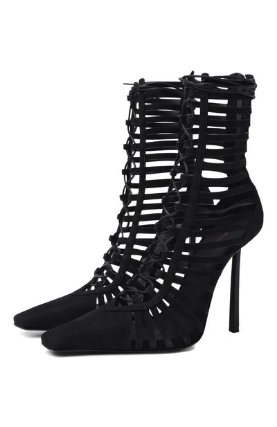 Женские замшевые ботильоны cage 120 LE SILLA, арт. 4320E100BXPPVEP