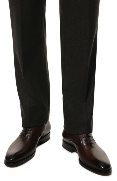 Кожаные оксфорды W.GIBBS, арт. 7255025/2126, фото 3