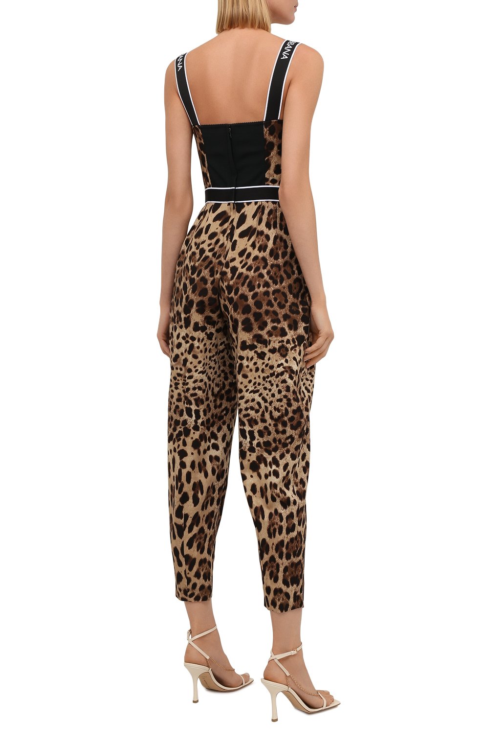 Шелковый комбинезон DOLCE & GABBANA, арт. F6R7IT/FSADD, фото 4