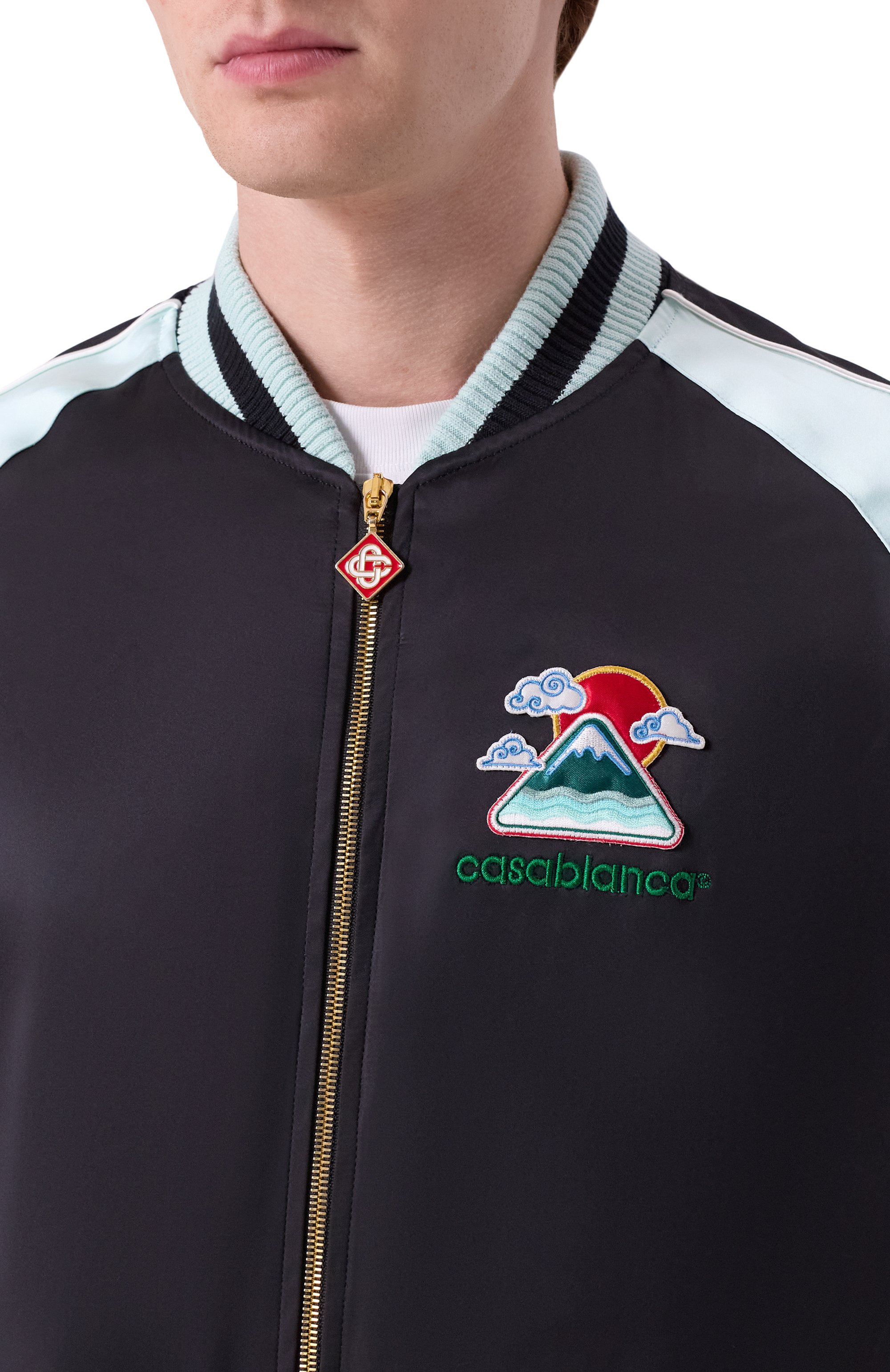 Бомбер из вискозы CASABLANCA, арт. MPF25-JK-383-01, фото 5