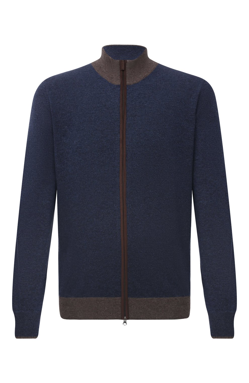 Кардиган из шерсти и кашемира GRAN SASSO темно-синего цвета по цене 44600 руб., арт. 55106/19669, фото 1 Кардиган из шерсти и кашемира GRAN SASSO, арт. 55106/19669, фото 1