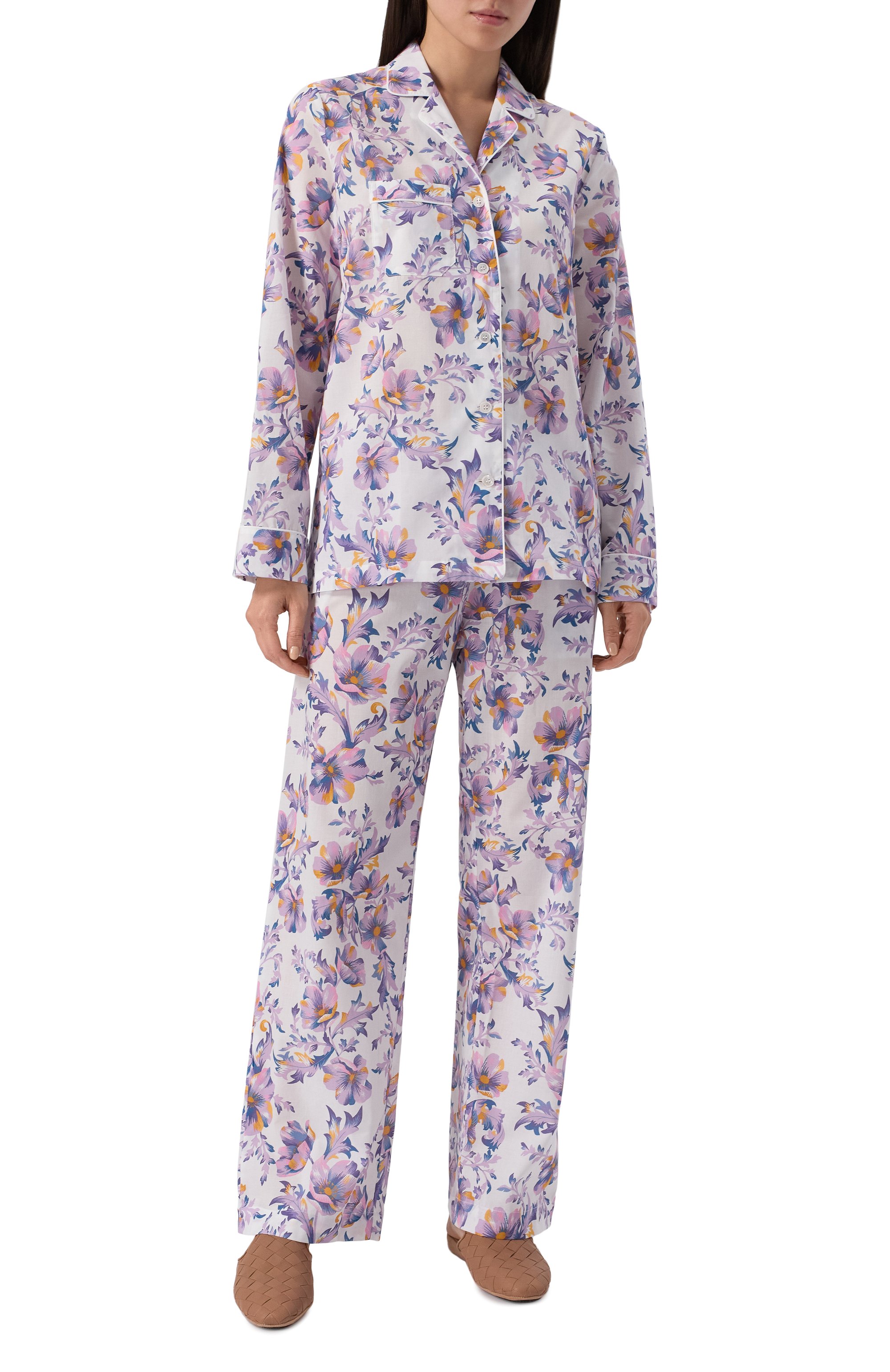 Хлопковая пижама DEREK ROSE, арт. 2012-LEDB081, фото 2