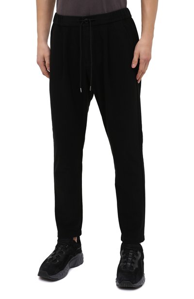 Брюки KAZUYUKI KUMAGAI черного цвета по цене 37950 руб., арт. AP03-211, фото 3 Брюки KAZUYUKI KUMAGAI, арт. AP03-211, фото 3