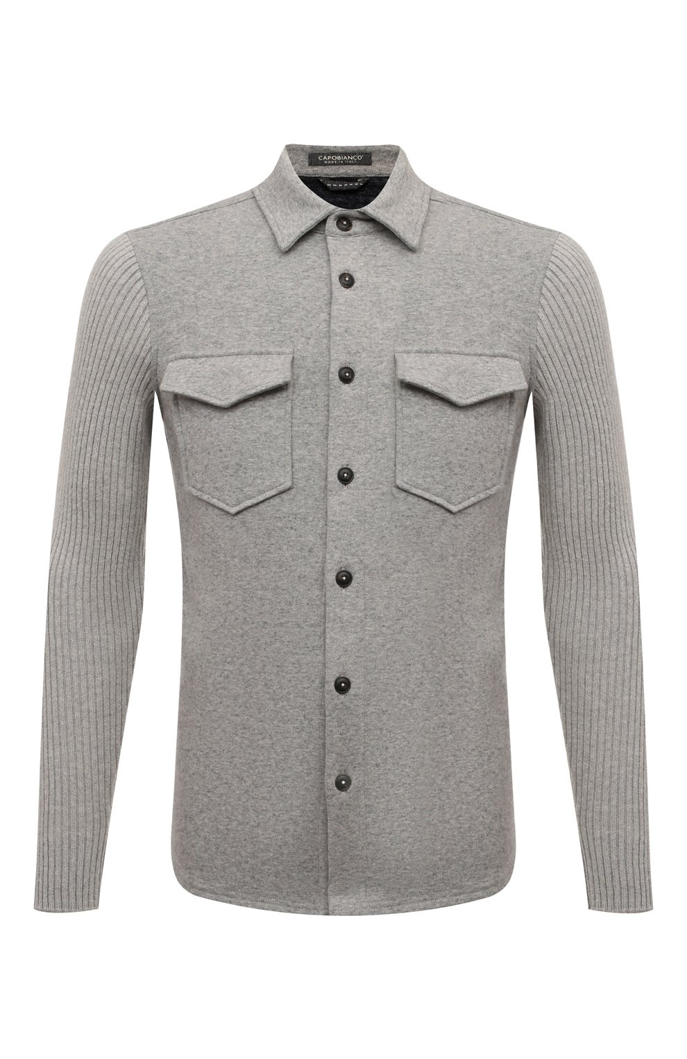 Кардиган из хлопка и шерсти CAPOBIANCO, арт. 17M505.TF00., фото 1