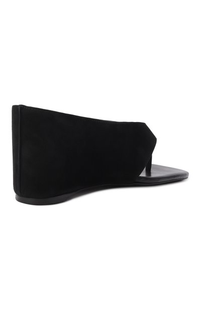 Замшевые мюли yaga 85 JUDE, арт. YAGA WEDGE SANDAL/SUEDE LEATHER, фото 5