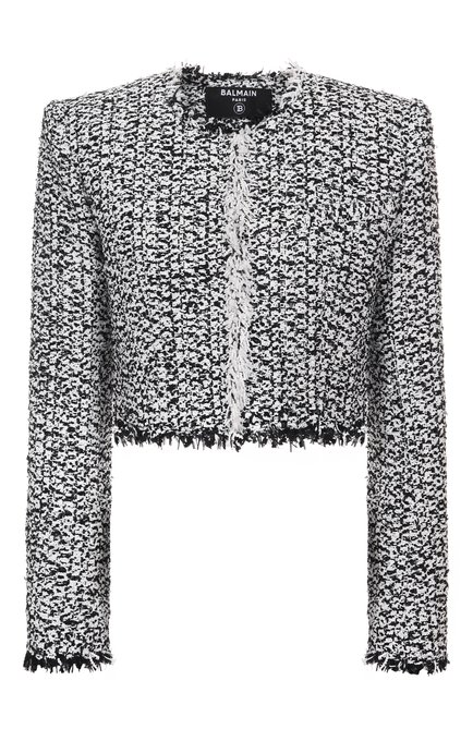 Женский жакет BALMAIN, арт. FF0SD227/XL35