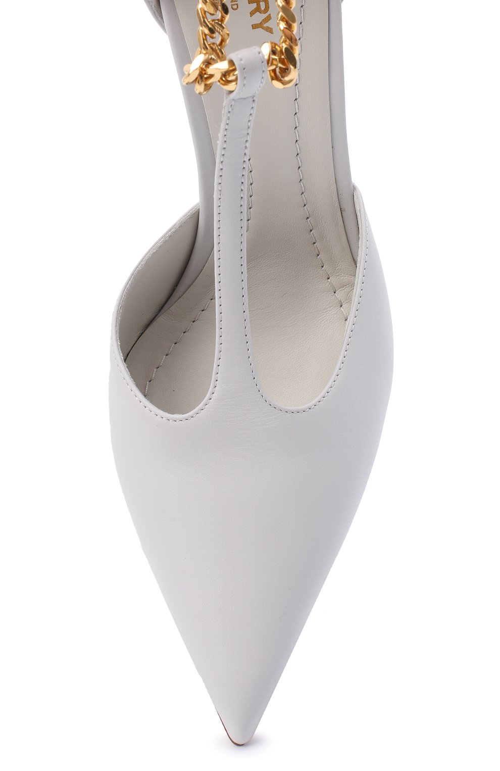 Кожаные туфли BURBERRY, арт. 8032030, фото 5