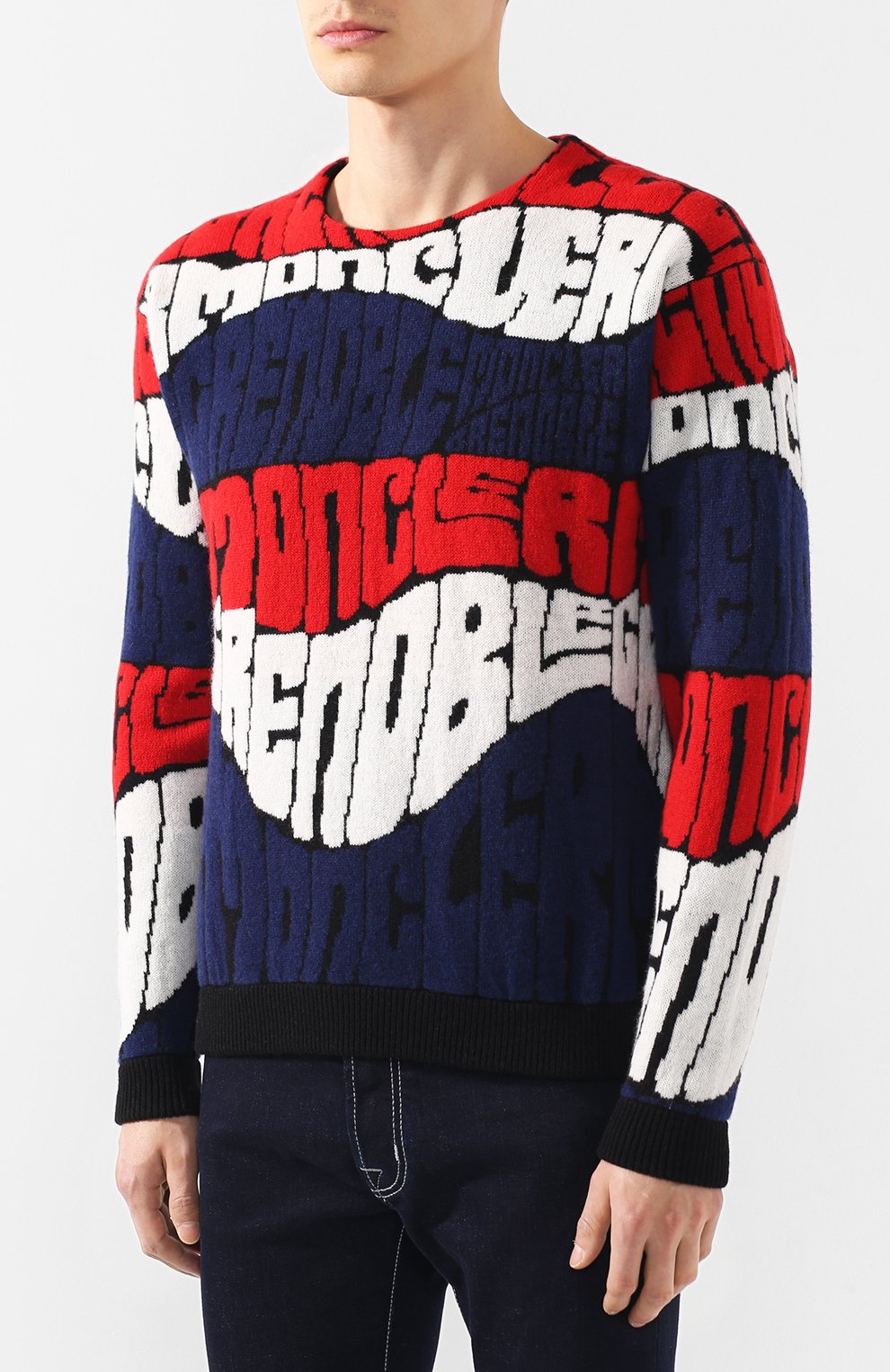 Свитер из смеси шерсти и кашемира MONCLER GRENOBLE, арт. E2-097-90037-00-A9158, фото 3