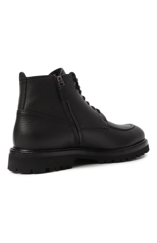 Кожаные ботинки MVST B00TS 1/DEER+SHEARLING Чёрный  B00TS 1/DEER+SHEARLING Фото 5