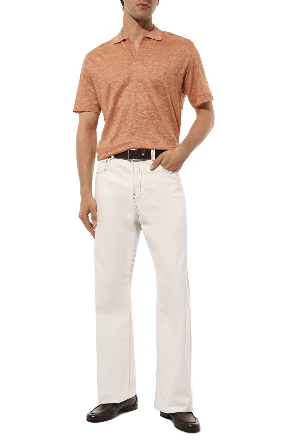 Льняное поло ZEGNA, арт. UD323A7/D780, фото 2