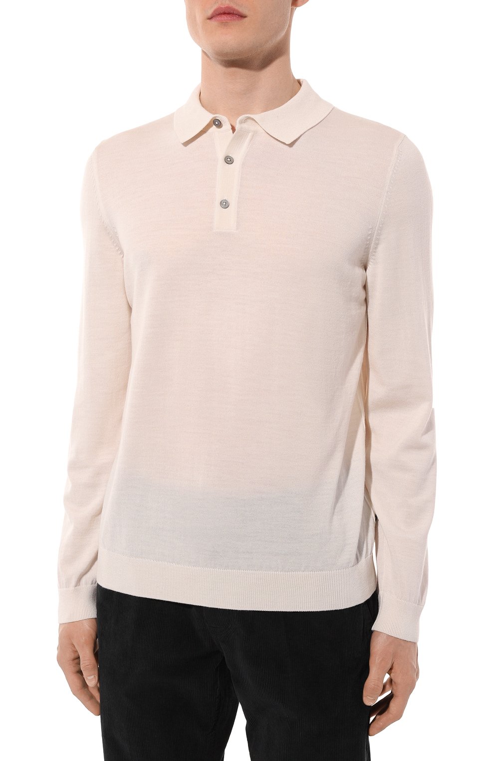 Шерстяное поло BOSS, арт. 50476355, фото 3