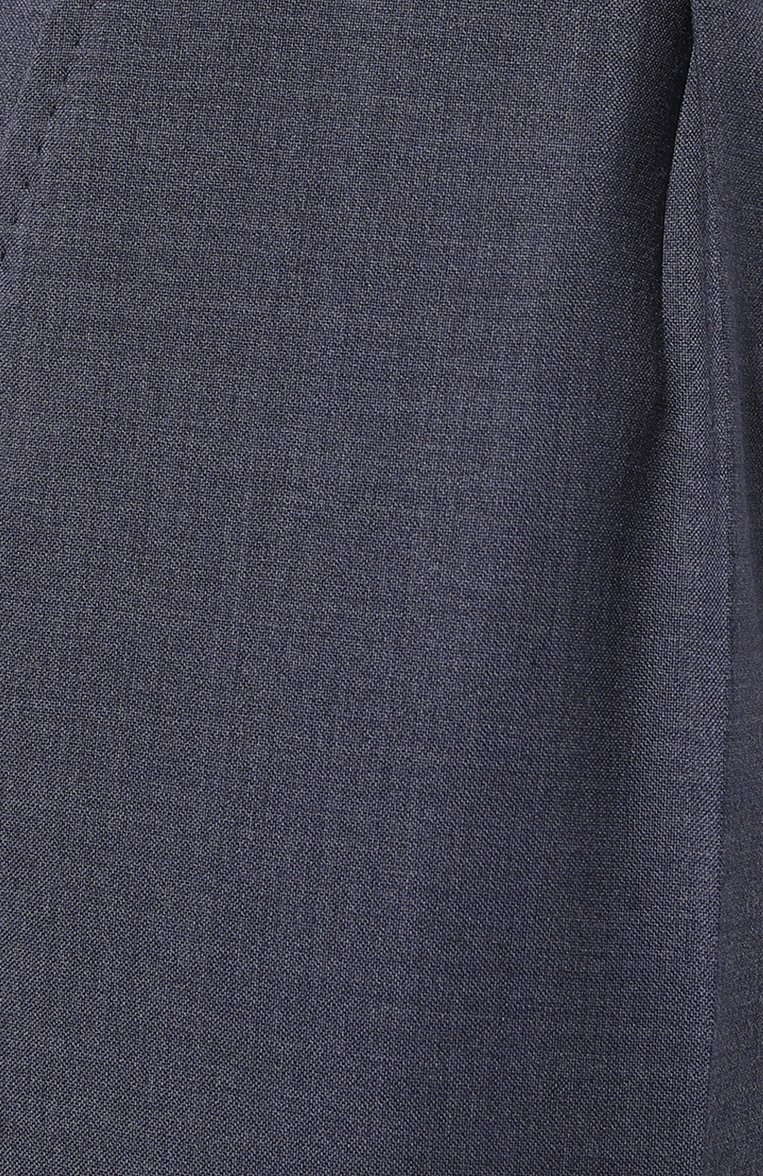 Мужские шерстяные брюки BRIONI синего цвета, арт. RP3000/PAA1N | Фото 5 (Материал внешний: Шерсть; Длина (брюки, джинсы): Стандартные; Материал сплава: Проставлено; Драгоценные камни: Проставлено; Стили: Кэжуэл; Случай: Повседневный)