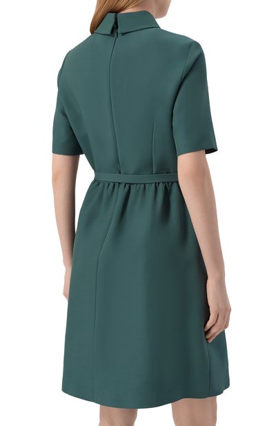 Шерстяное платье DICE KAYEK, арт. FW25R218 BNT GREEN, фото 3