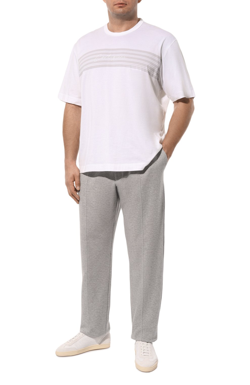 Хлопковые брюки CORTIGIANI, арт. 714602, фото 2