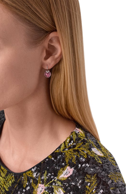 Серьги Bella Swarovski 5734235 Розовый  5734235 Фото 2