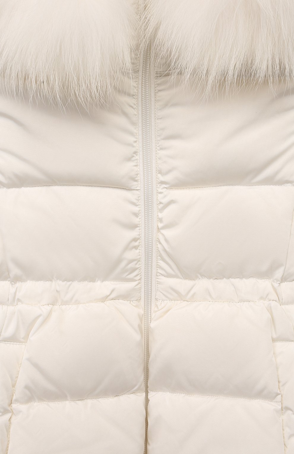 Пуховое пальто IL GUFO молочного цвета по цене 61550 руб., арт. A24GP277N0031/5A-8A, фото 3 Пуховое пальто IL GUFO, арт. A24GP277N0031/5A-8A, фото 3