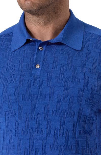 Поло из хлопка и шелка STEFANO RICCI, арт. K818098P13/F25279, фото 5