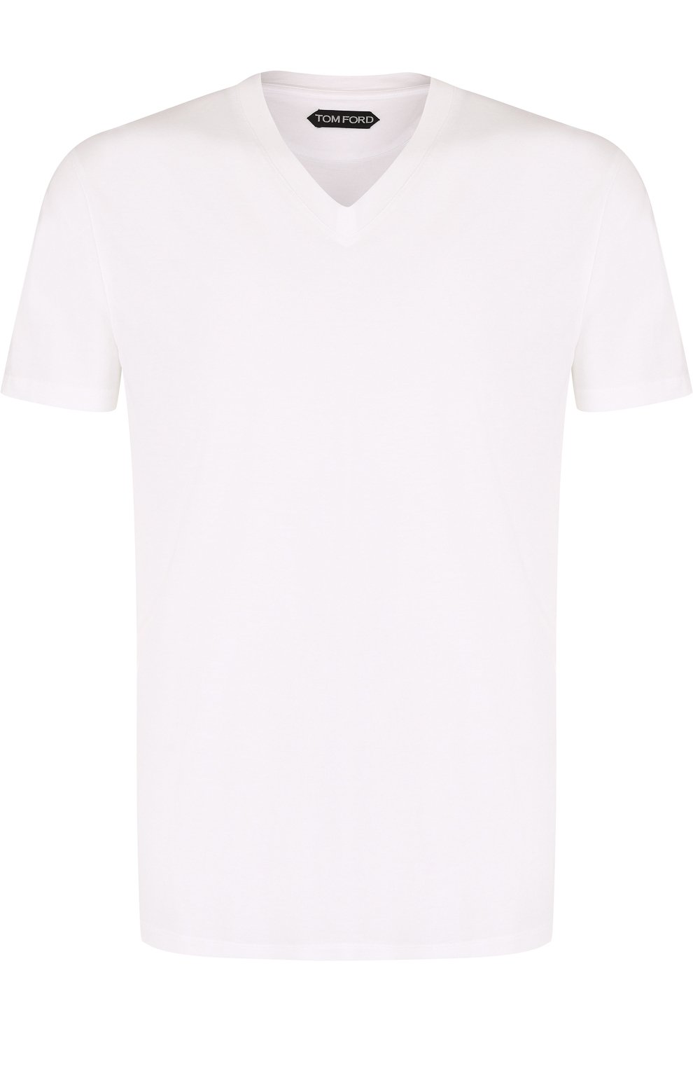 Однотонная футболка с v-образным вырезом TOM FORD, арт. BP229/TFJ915, фото 1