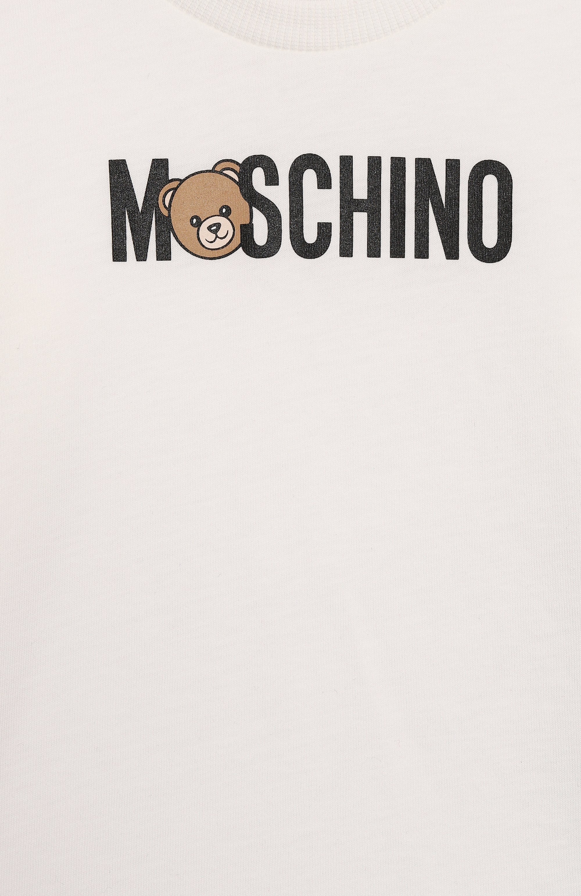 Хлопковый лонгслив MOSCHINO, арт. MUY08P/LAA36, фото 3