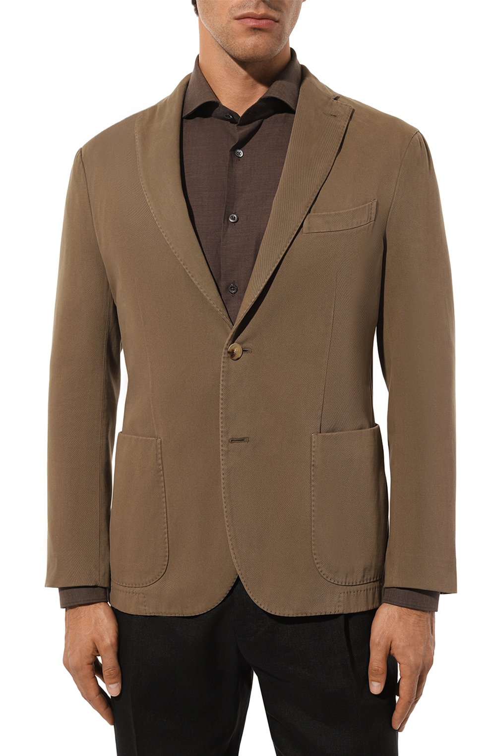 Хлопковый пиджак BOGLIOLI, арт. N1302Q/FA0422, фото 4