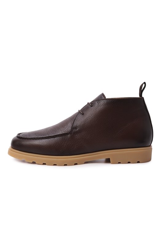 Кожаные ботинки Kiton USSA377N0133702 Коричневый  USSA377N0133702 Фото 4