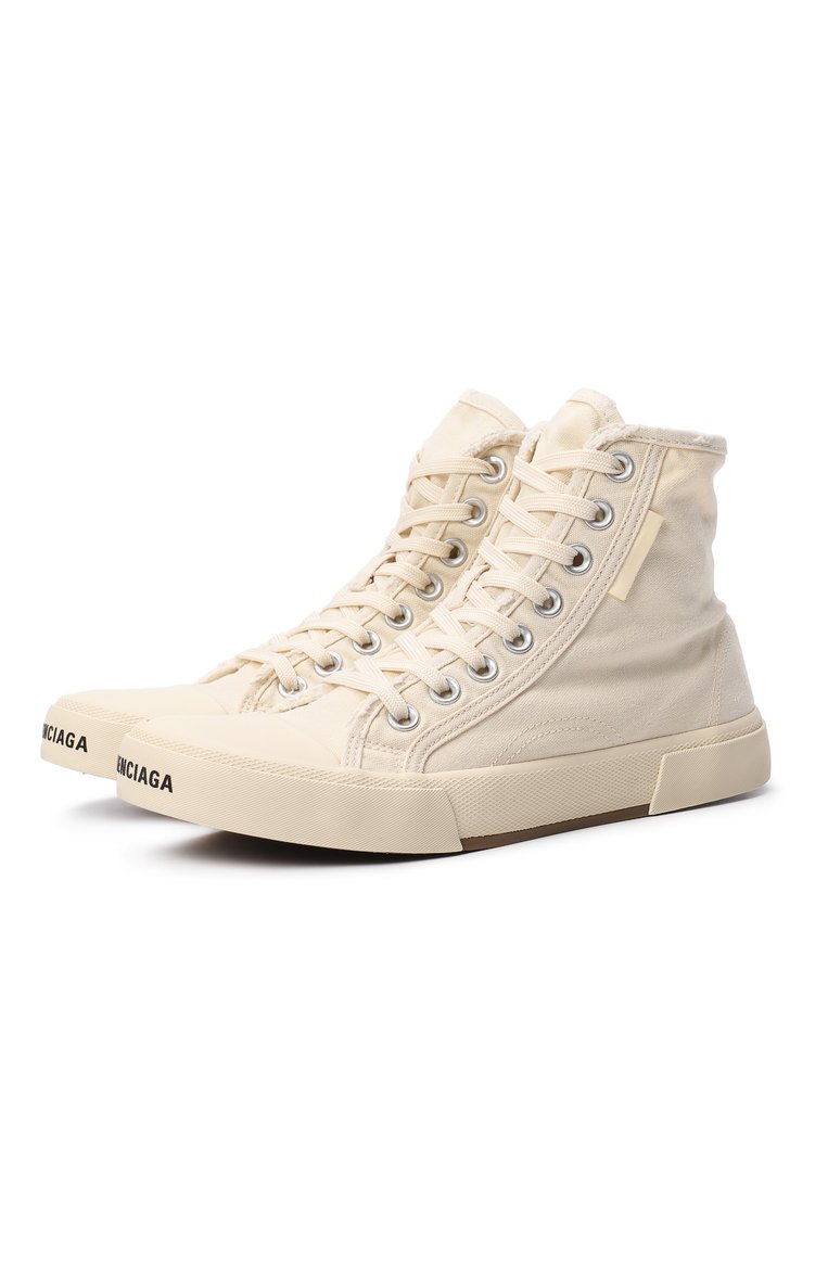Текстильные кеды paris BALENCIAGA, арт. 688756W3RC4 9090, фото 1