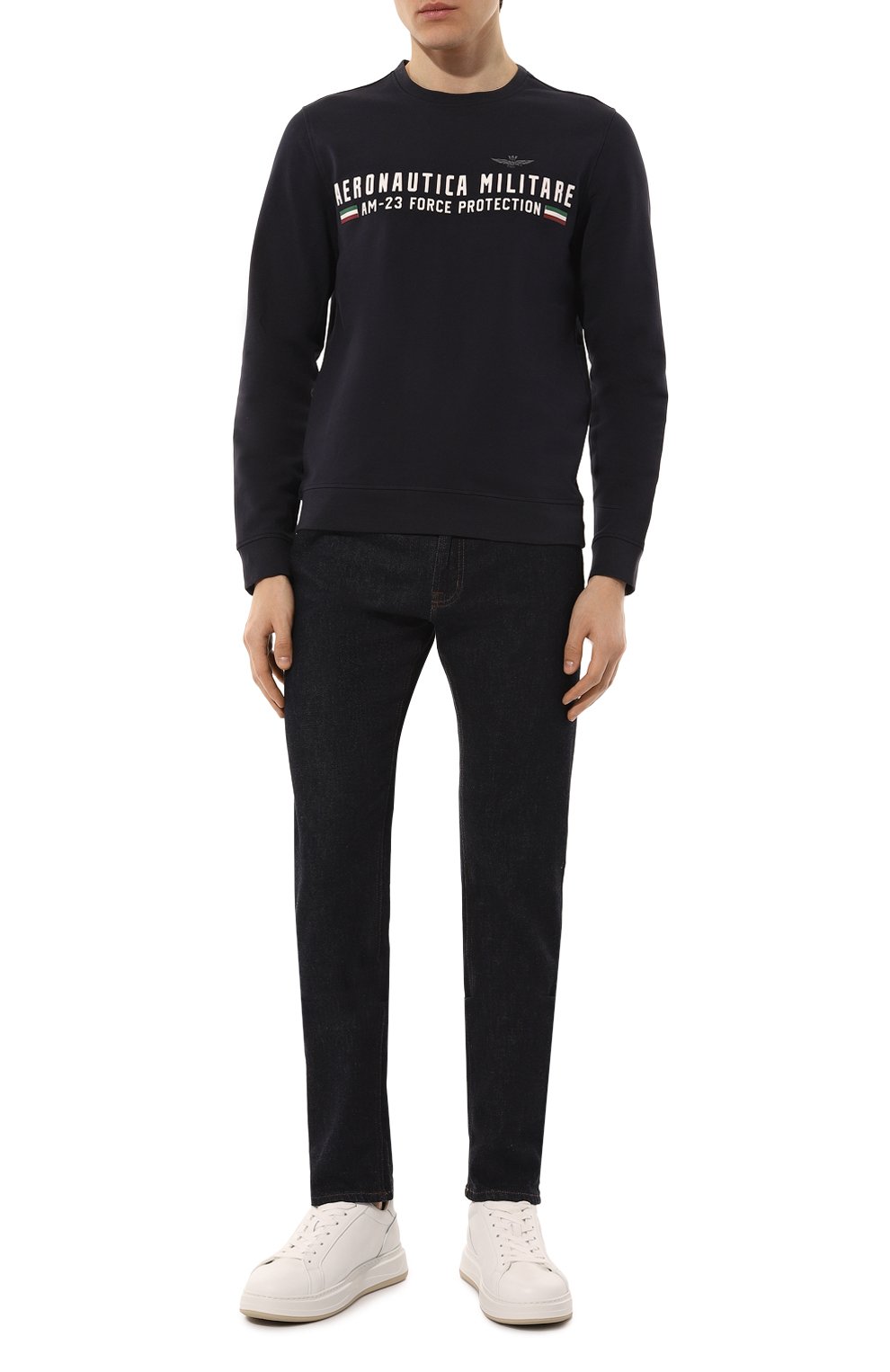 Хлопковый свитшот AERONAUTICA MILITARE, арт. FE1968F459, фото 2