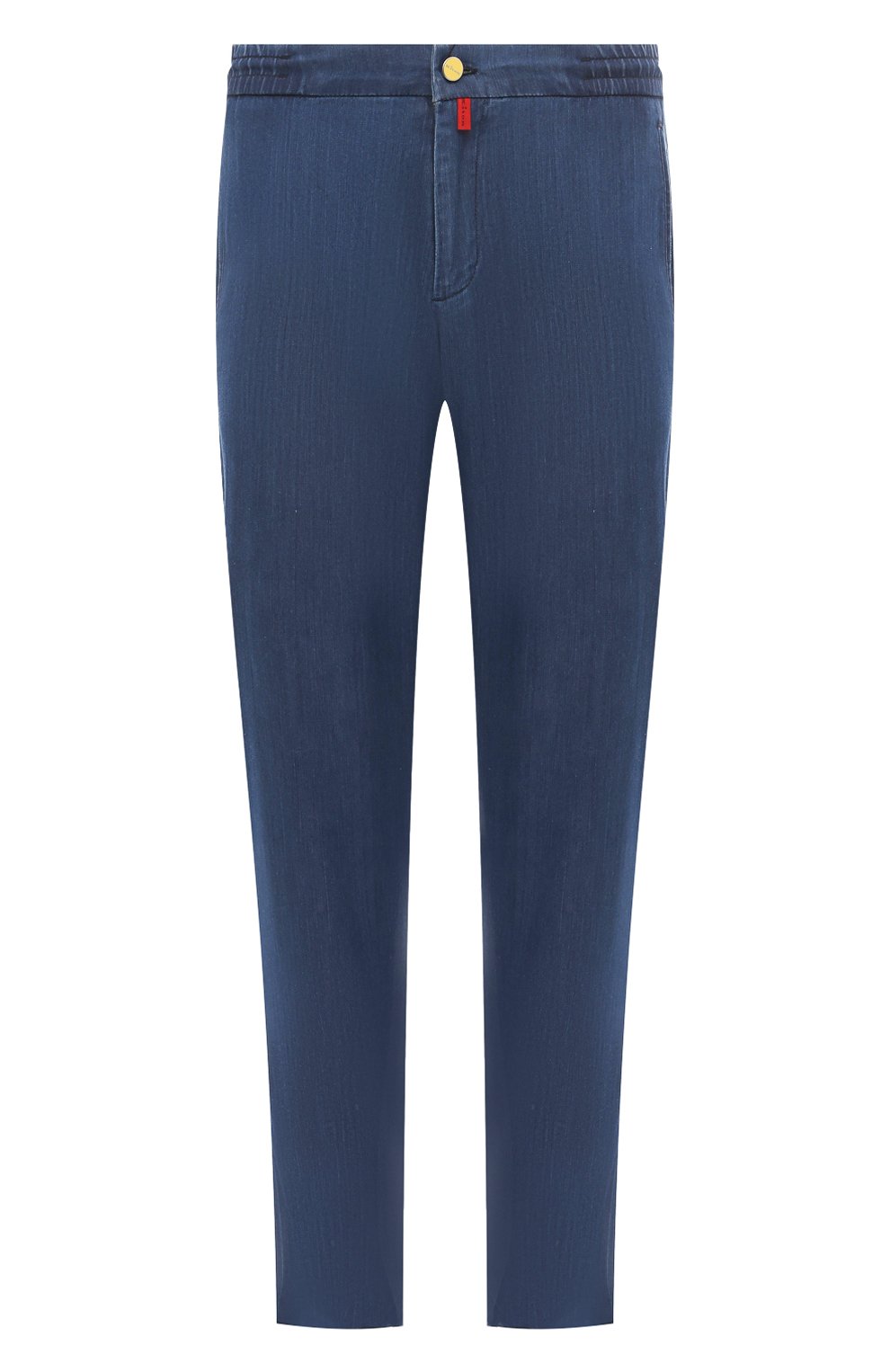 Джинсы KITON синего цвета по цене 99500 руб., арт. UPLACK0619D, фото 1 Джинсы KITON, арт. UPLACK0619D, фото 1