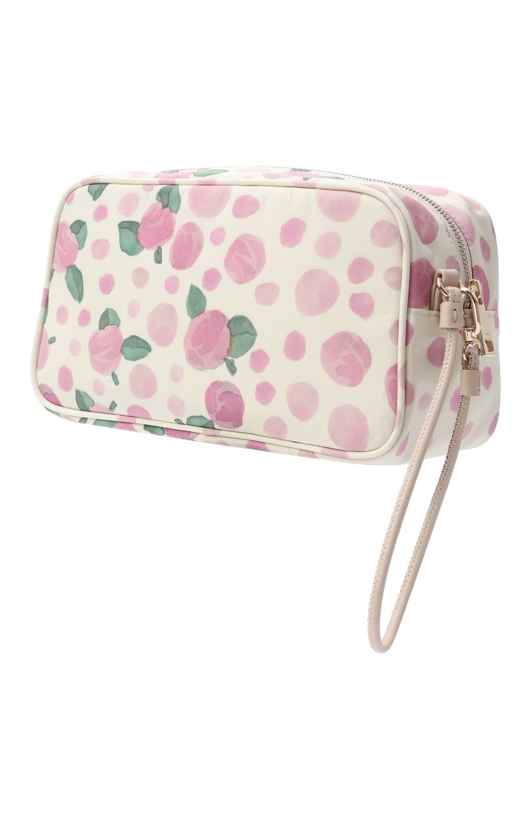 Женская косметичка FURLA кремового цвета, арт. WE00559/BX3881 | Фото 2 (Материал: Текстиль, Синтетический материал; Нос: Не проставлено)