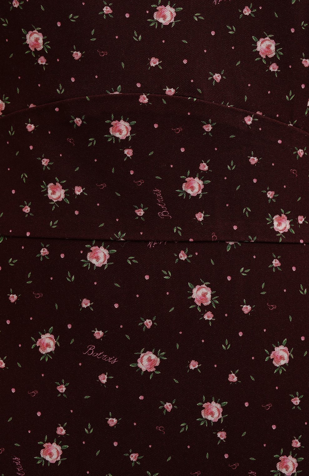 Платье из вискозы botrois x tsum BOTROIS бордового цвета по цене 21900 руб., арт. SKU0011300, фото 5 Платье из вискозы botrois x tsum BOTROIS, арт. SKU0011300, фото 5