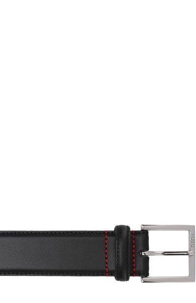 Кожаный ремень с металлической пряжкой HUGO, арт. 50385732, фото 3