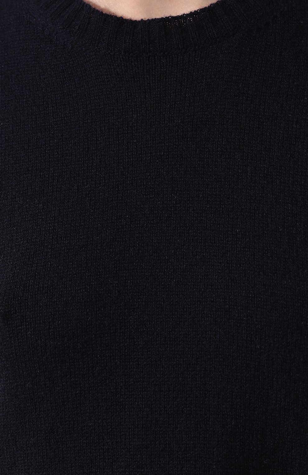 Кашемировый топ PRADA темно-синего цвета по цене 90000 руб., арт. P29884-1WXE-F0008, фото 5 Кашемировый топ PRADA, арт. P29884-1WXE-F0008, фото 5