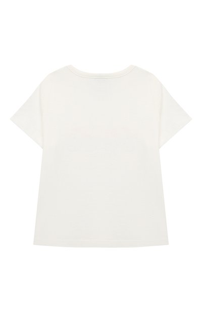 Хлопковая пижама SANETTA белого цвета по цене 5375 руб., арт. 221856, фото 3 Хлопковая пижама SANETTA, арт. 221856, фото 3