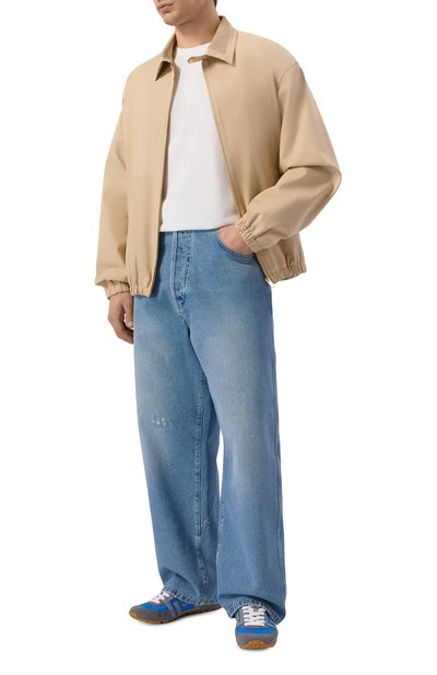 Комбинированные кроссовки racer 45 BALMAIN, арт. GM1VI408/TYHC, фото 2